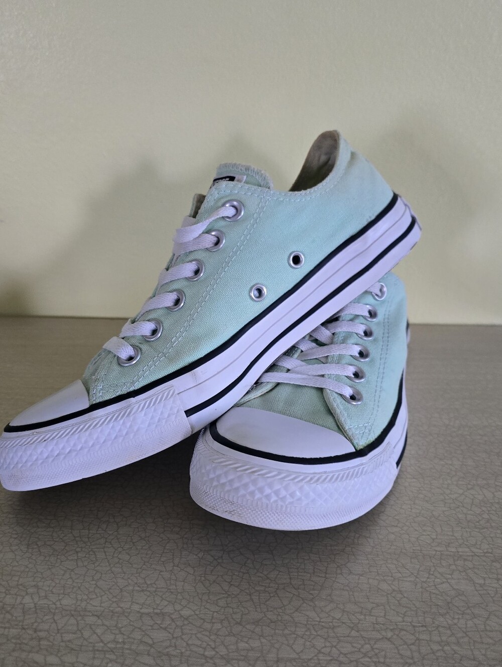 Converse All Star Shoes Low Top Mint Green Chuck Taylor Sneakers
